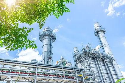 分野イメージ写真：電力発電